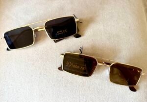 Lentes de sol hexágono con barrita